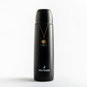 Termo Bala Acero Inoxidable 1000cc · Con pico rebatible