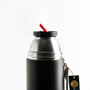 Termo Acero Inoxidable 1000cc · Con manija y pico rebatible