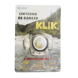 Linterna de Cabeza · 1W 3 Funciones